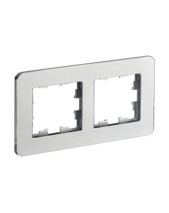 Рамка для выключателей и розеток IEK Brite BR-M22-M-01-K47 Iek