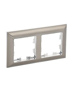 Рамка для выключателей и розеток IEK Brite BR-M22-12-4-K23 Iek