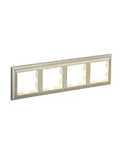 Рамка для выключателей и розеток IEK Brite BR-M42-12-3-K10 Iek