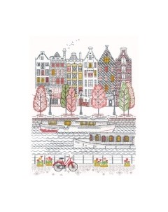 Набор для вышивания Город на воде / 2051Р Риолис