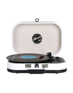 Проигрыватель виниловых пластинок Vintage Lady White c Bluetooth / VNT-02-LD Alive audio