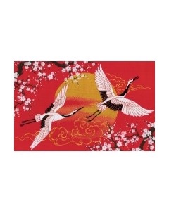 Набор для вышивания Поднебесная. Журавли / 2077Р Риолис