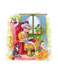 Набор для вышивания Рукодельная идиллия / 2028Р Риолис