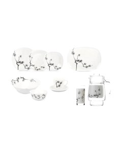 Набор столовой посуды Luminarc Carine Ming Black N8588