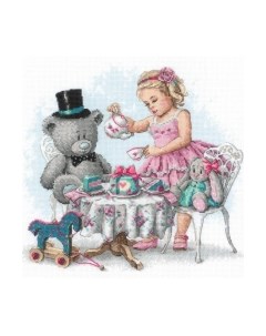 Набор для вышивания Угощайся, Мишка / 2108 Риолис