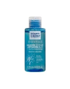 Мицеллярная вода Эссеншлс Очищающий раствор 3в1 Martiderm