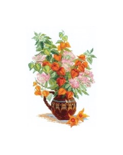 Набор для вышивания Букет с физалисом / 2086Р Риолис