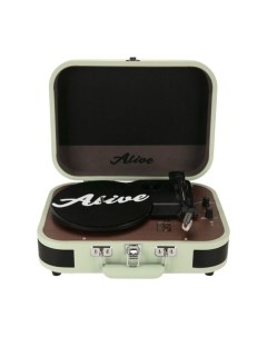 Проигрыватель виниловых пластинок Alive Audio Liberty Shamrock Valley c Bluetooth / AA-NTE-08-PS Alive audio