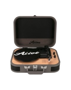 Проигрыватель виниловых пластинок Alive Audio Liberty Wind Chime c Bluetooth / AA-NTE-08-GY Alive audio