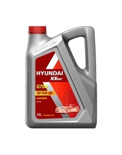 Моторное масло G700 5W40 / 1071136 Hyundai xteer