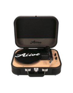 Проигрыватель виниловых пластинок Alive Audio Liberty Macassar Pass c Bluetooth / AA-NTE-08-BK Alive audio