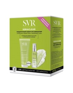 Набор косметики для лица Sebiaclear Сыворотка 30мл+Гель для умывания 200мл Svr