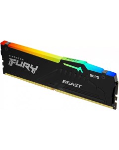 Оперативная память FURY Beast RGB 32ГБ DDR5 6000 МГц KF560C40BBA-32 Kingston