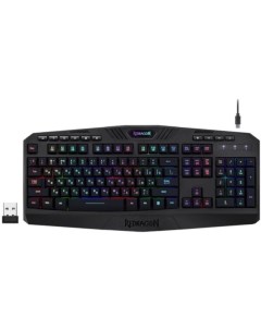 Клавиатура беспроводная Redragon Harpe Wireless безпровод 2.4G RGB черная