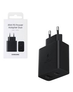 Сетевое зарядное устройство Samsung EP-TA220 Черный (EP-TA220NBEGEU)