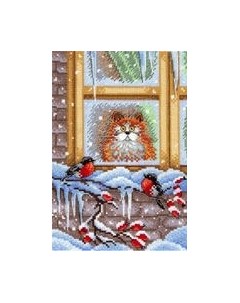 Набор для вышивания Смешная троица / НВ-720М М.п.студия