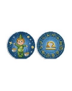 Набор для вышивания Знаки Зодиака. Весы / Р-703М М.п.студия