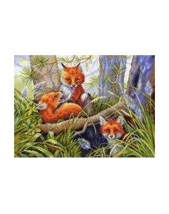 Набор для вышивания Расшалились / НВ-760М М.п.студия