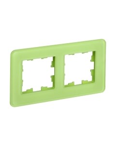 Рамка для выключателей и розеток IEK Brite BR-M22-G-41-K06 Iek