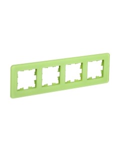 Рамка для выключателей и розеток IEK Brite BR-M42-G-41-K06 Iek