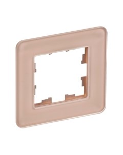 Рамка для выключателей и розеток IEK Brite BR-M12-G-41-K97 Iek