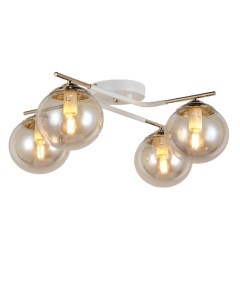 Светильник подвесной (М) 4х40Вт Е14 MD-8132/4 WH+FGD Mirastyle