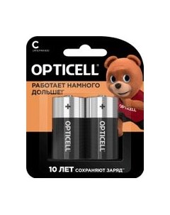 Комплект батареек Opticell Basic C 5051004