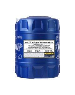 Моторное масло Energy Formula OP 5W30 SN / MN7701-20 Mannol