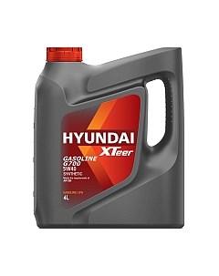 Моторное масло Gasoline G700 5W40 / 1041136 Hyundai xteer