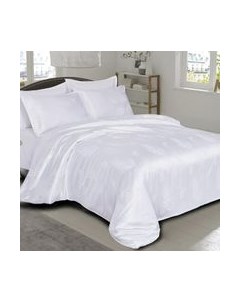 Комплект постельного белья Alleri Сатин Jacquard Premium 2сп с европростыней / СЖ-055