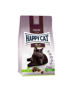 Сухой корм для кошек Happy Cat Sterilised Weide-Lamm Пастбищный ягненок / 70584 Happy cat