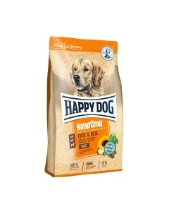 Сухой корм для собак Happy Dog NaturCroq Ente & Reis / 61301 Happy dog