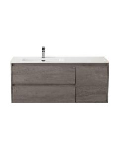 Тумба с умывальником BelBagno KRAFT-1200-2C-1A-SO-CG-L + BB1000ETL-R Belbagno