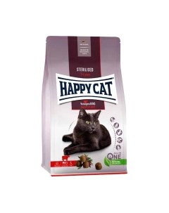 Сухой корм для кошек Happy Cat Sterilised Voralpen-Rind Баварская говядина / 70576 Happy cat