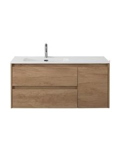 Тумба с умывальником BelBagno KRAFT-1000-2C-1A-SO-RNN-L + BB1000ETL-R Belbagno