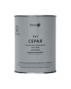 Грунт-эмаль Elcon По ржавчине 3в1