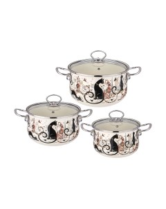 Набор кастрюль Agness 934-715
