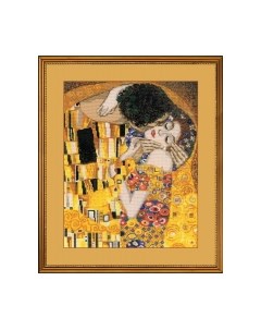 Набор для вышивания Поцелуй по мотивам картины Г.Климта / 1170 Риолис