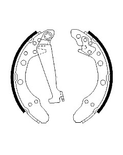 Тормозные колодки Bosch 0986487270