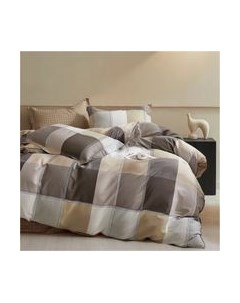 Комплект постельного белья Alleri Сатин Premium евро max / СП-292