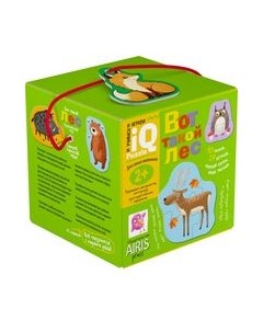 Развивающая игра Айрис-пресс Для самых маленьких 2+. Вот такой лес / 9785811284122