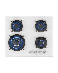 Газовая варочная панель Weissgauff HGG 640 WG Nano Glass