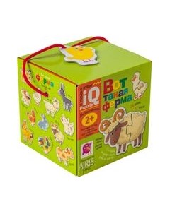 Развивающая игра Айрис-пресс Для самых маленьких 2+. Вот такая ферма / 9785811282746