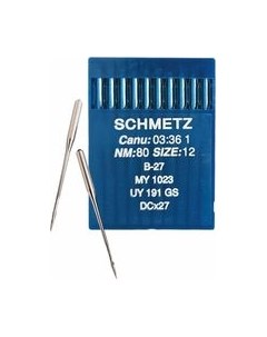 Набор игл для промышленной швейной машины Schmetz DCx27 80 Sch-10