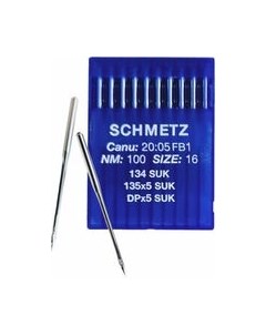 Набор игл для промышленной швейной машины Schmetz DPx5 100 SUK Sch-10