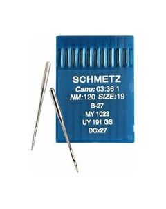 Набор игл для промышленной швейной машины Schmetz DCx27 120 Sch-10
