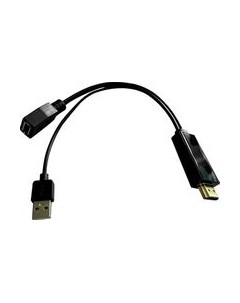 Кабель/переходник Buro BU-HDMI(M)-DP(F)