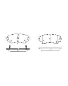 Тормозные колодки Patron PBP1391 Патрон