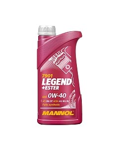 Моторное масло Mannol Legend+Ester 0W40 SM/CF / MN7901-1