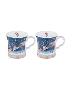 Набор кружек Lefard Christmas Печворк / 417-116